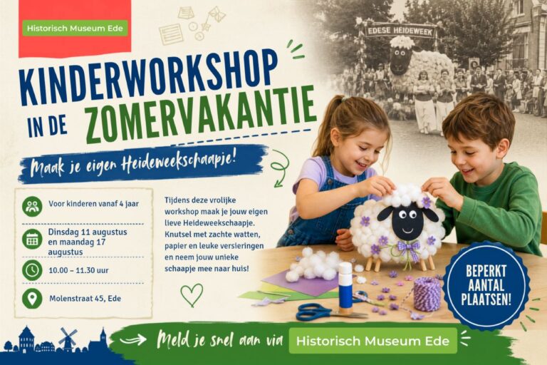 Kinderworkshops in de zomervakantie
